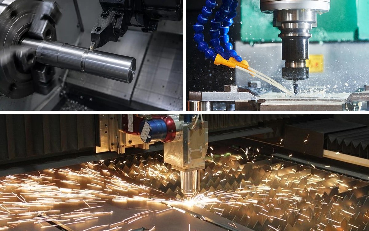 ROKONMA CNC machining — turning, milling and cutting