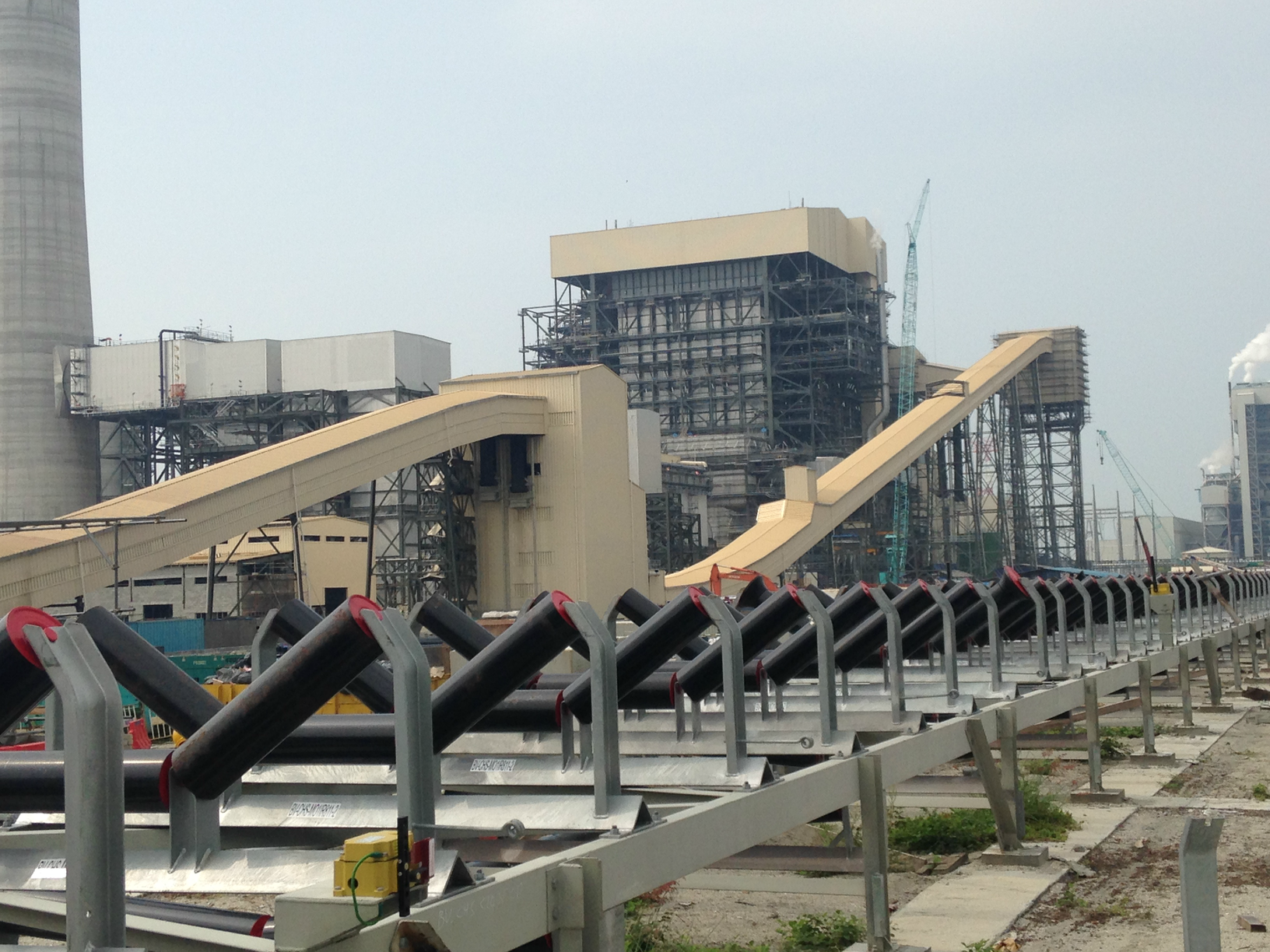ROKONMA lagged conveyor pulley